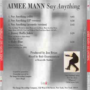 Aimee Mann - Say Anything download mp3 flac