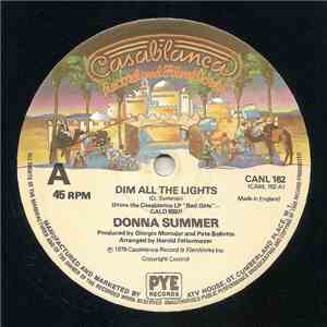 Donna Summer - Dim All The Lights / There Will Always Be A You download free