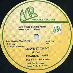 Frankie Paul - Leave It To Me download mp3 flac
