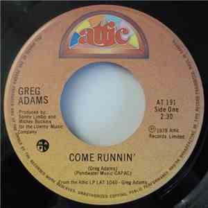 Greg Adams  - Come Runnin' download mp3 flac