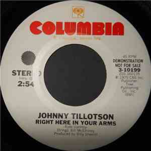 Johnny Tillotson - Right Here In Your Arms download free