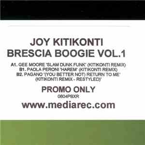 Joy Kitikonti - Brescia Boogie Vol.1 download mp3 flac