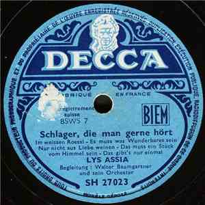 Lys Assia - Schlager, Die Man Gerne Hört download free