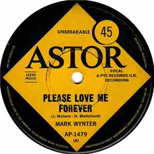 Mark Wynter - Please Love Me Forever download free Mark Wynter - Please Love Me Forever download mp3 flac