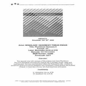 Monolake - Plumbicon Versions II download mp3 flac