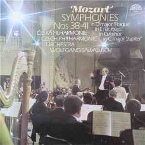 Mozart - Česká Filharmonie, Wolfgang Sawallisch - Symphonies Nos· 38··41 In D Major "Prague" In E Flat Major In G Minor In C Major "Jupiter" download mp3 flac