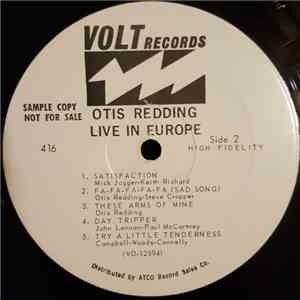 Otis Redding - Otis Redding Live In Europe download free Otis Redding - Otis Redding Live In Europe download mp3 flac