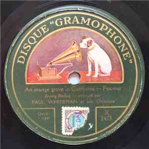 Paul Whiteman Et Son Orchestre / L'Orchestre "Romaine" - An Orange Grove In California / What'll I Do? download free Paul Whiteman Et Son Orchestre / L'Orchestre "Romaine" - An Orange Grove In California / What'll I Do? download mp3 flac