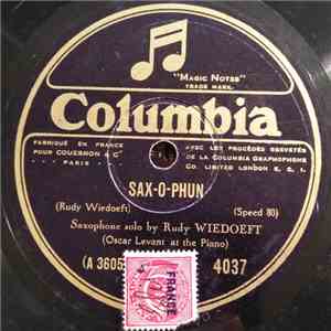 Rudy Wiedoeft - Sax-O-Phun / La Cinquantaine download mp3 flac Rudy Wiedoeft - Sax-O-Phun / La Cinquantaine download free