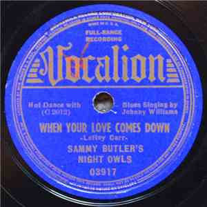 Sammy Butler's Night Owls - When Your Love Comes Down / Blue Baby download mp3 flac