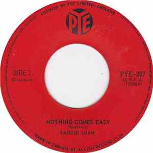 Sandie Shaw - Nothing Comes Easy download free